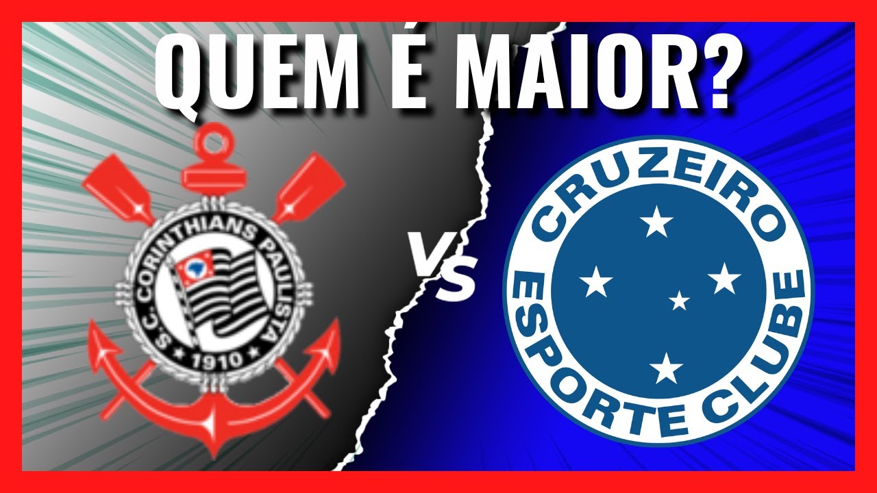 SportsCenterBR - 💙🦊x🖤⚪ SOBRAM TÍTULOS! Mas a pergunta que fica é: quem é  maior? Cruzeiro Esporte Clube ou SC Corinthians Paulista?  #CopaDoBrasilFOXSports