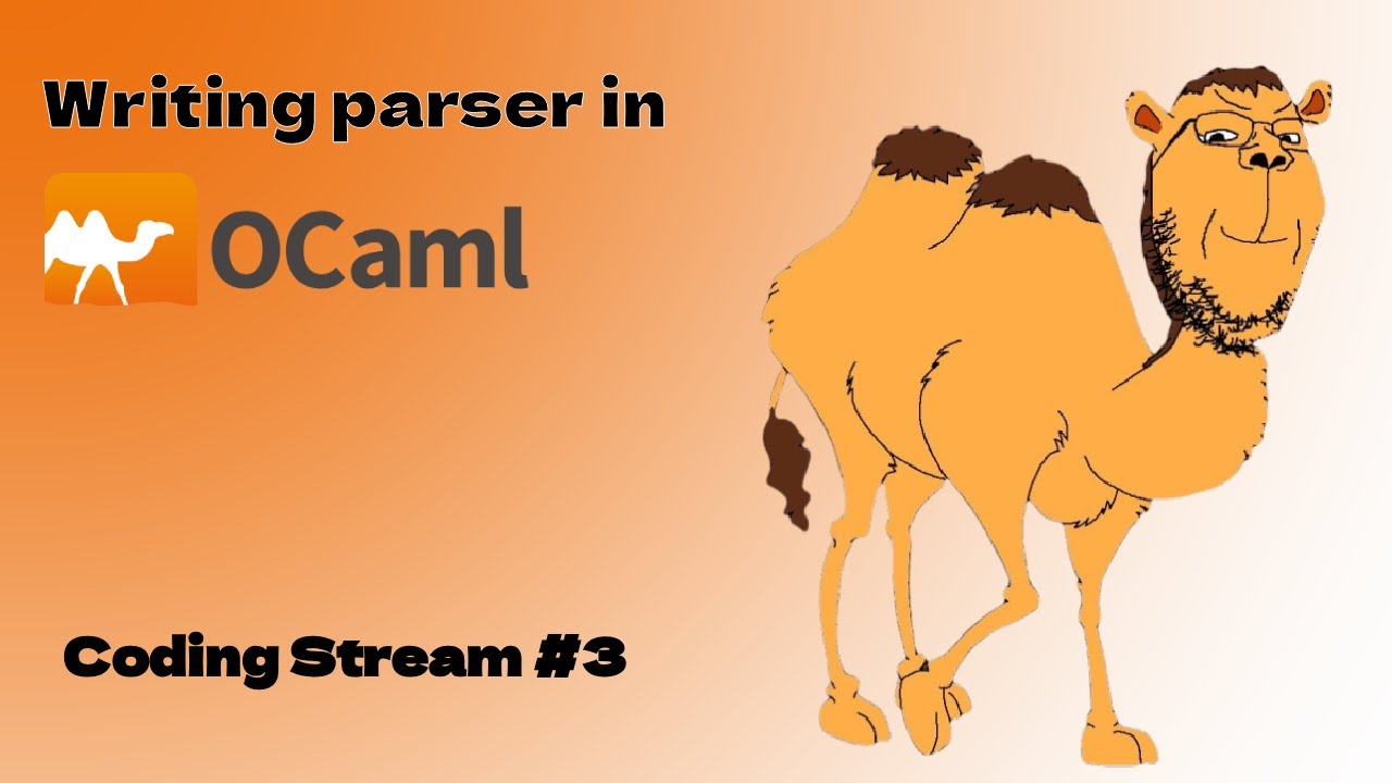 Coding Stream 3: Writing a parser in OCaml - YouTube