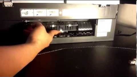 Removing the Paper Tray of Brother MFC 440CN, J700D, 665CW, 5460CN, 240, 3360C