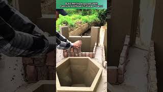 Build mini hydropower with fancy and efficient turbines Part2... #Shorts #raw_bodycam