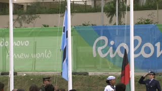 First Flag Raising Ceremony Held in Rio Olympic Village to Welcome Delegations