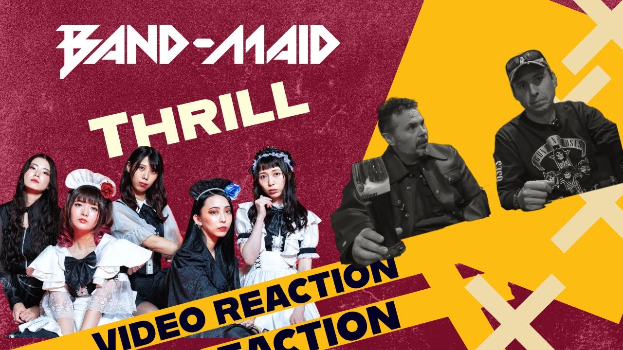 BAND-MAID / Thrill (Official Music Video) Rock & Beer Video Reacción 