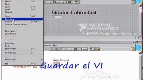 LabVIEW SUBVI
