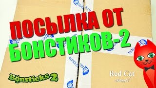 ПОСЫЛКА ОТ БОНСТИКОВ-2 | BONSTICKS 2 БОНСТИКИ 2 STIKEEZ СТИКИЗ | Открываю посылку от Бонстиков 2.