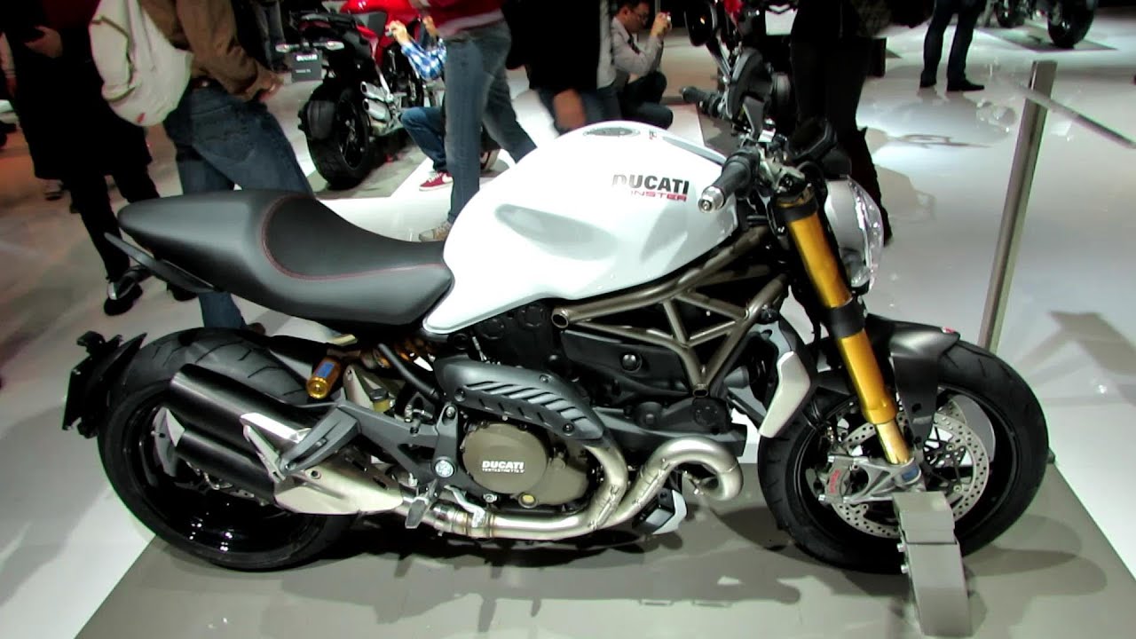 2014 Ducati Monster 1200 S White Colour Walkaround 