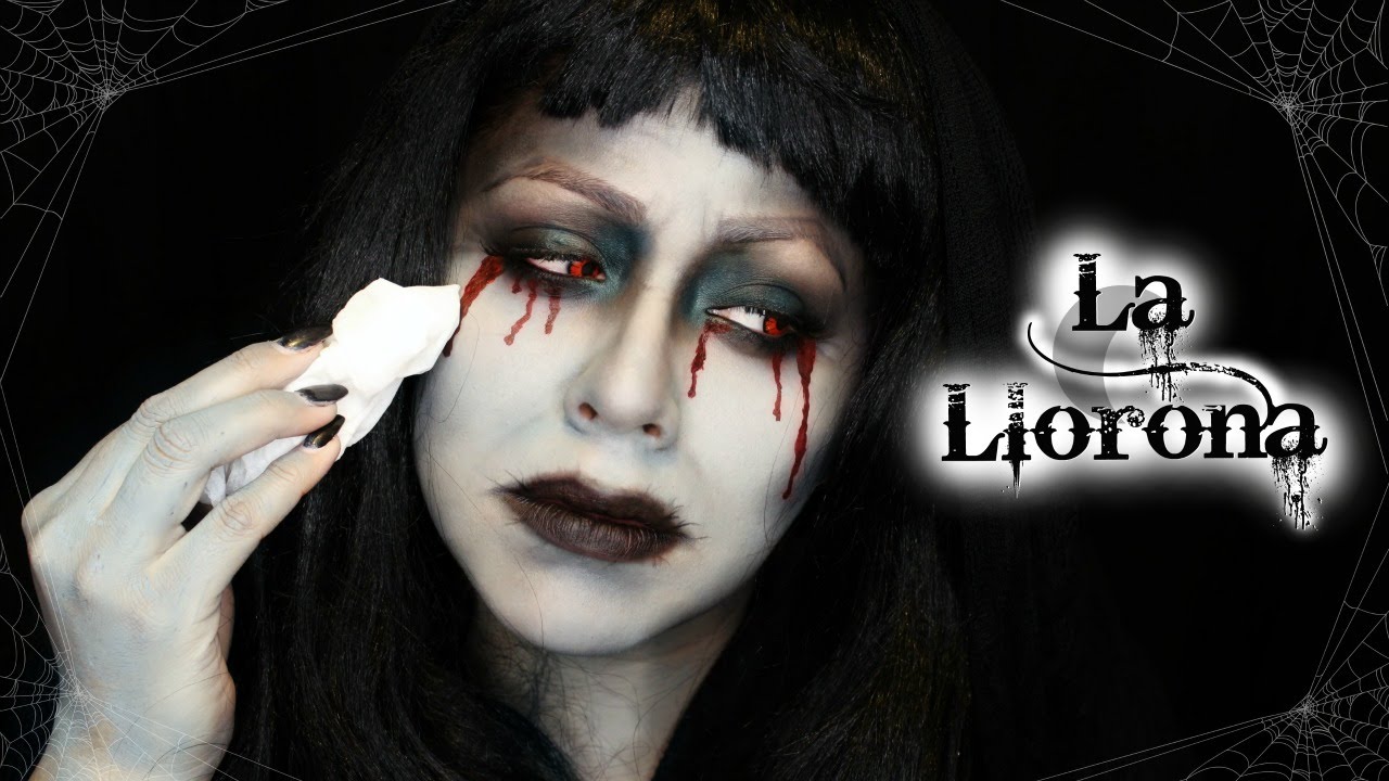 La Llorona Halloween Makeup Tutorial YouTube