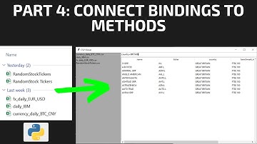 Python GUI (Tkinter) Tutorial: CSV/DataFrame Viewer - Part 4 - Bindings