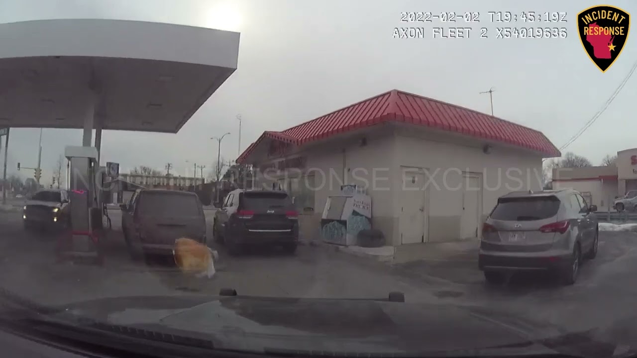 Dash Cam: Milwaukee Police Pursuit Rollover Crash