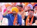 BJP candidate Sunny Deol holds a roadshow in Gurdaspur