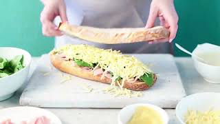 Ham, Cheese And Spinach Breakfast Loaf