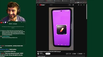 Android self-coding app builder |  01 mobile first try