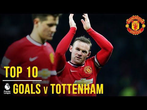 Top 10 Manchester United Premier League goals v Spurs
