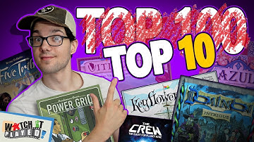 What Are Your Top 10 Games of the BGG Top 100? - Board Gaming Q&A!