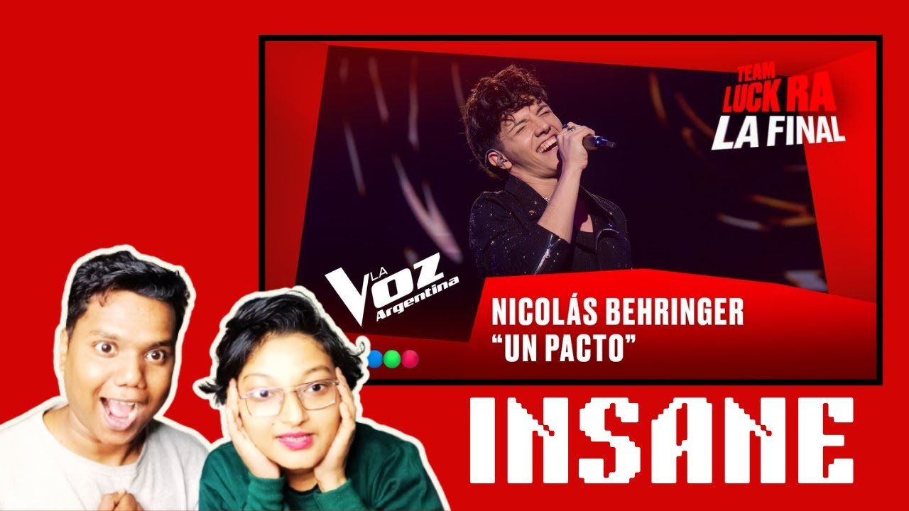 Николас Берингер - «Пакт» - Team Luck Ra - Финал - La Voz Argentina 2025 РЕАКЦИЯ
