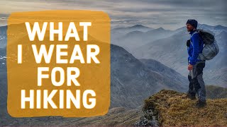 What I Wear for UK Hiking: Clothes for Hill Walking