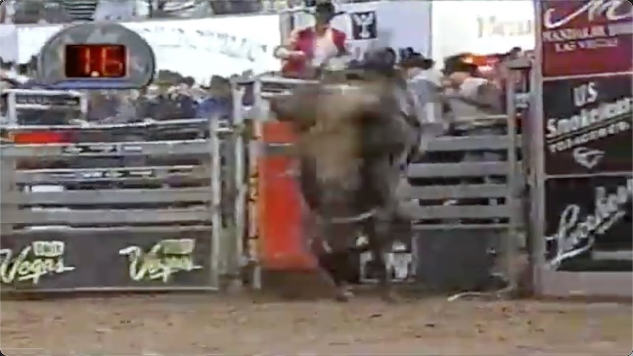 Western Wishes bucks Mike White - 04 PBR Billings