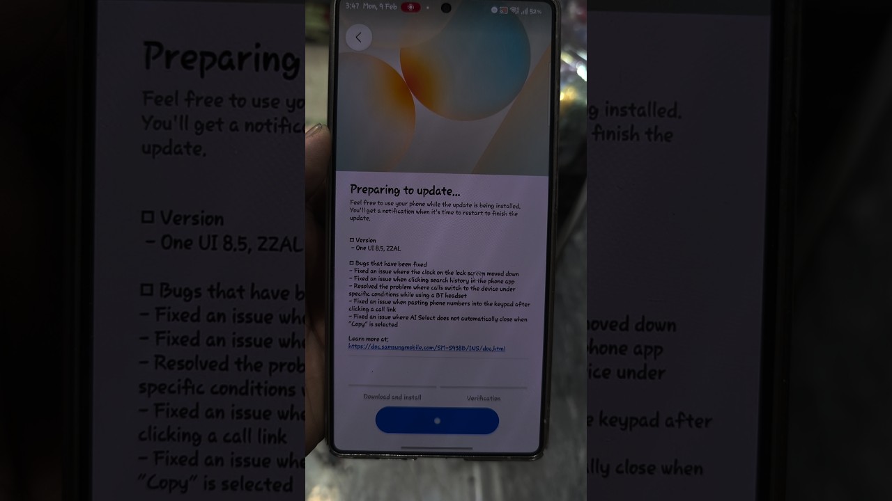 S25 Series received OneUI 8.5 Beta 4/3