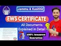 EWS Certificate Documents List 2026 | Attestation Kaha Se Karaye | Complete Guide