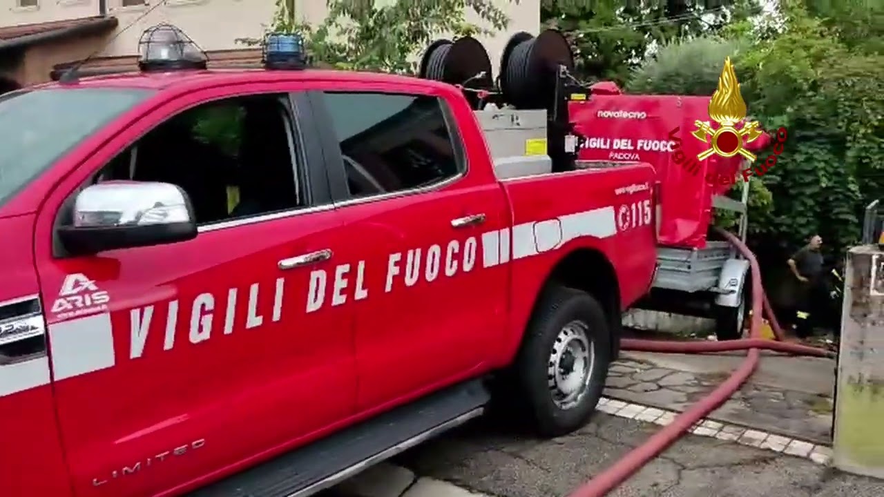 VVFF Maltempo Altopolesine allagamenti