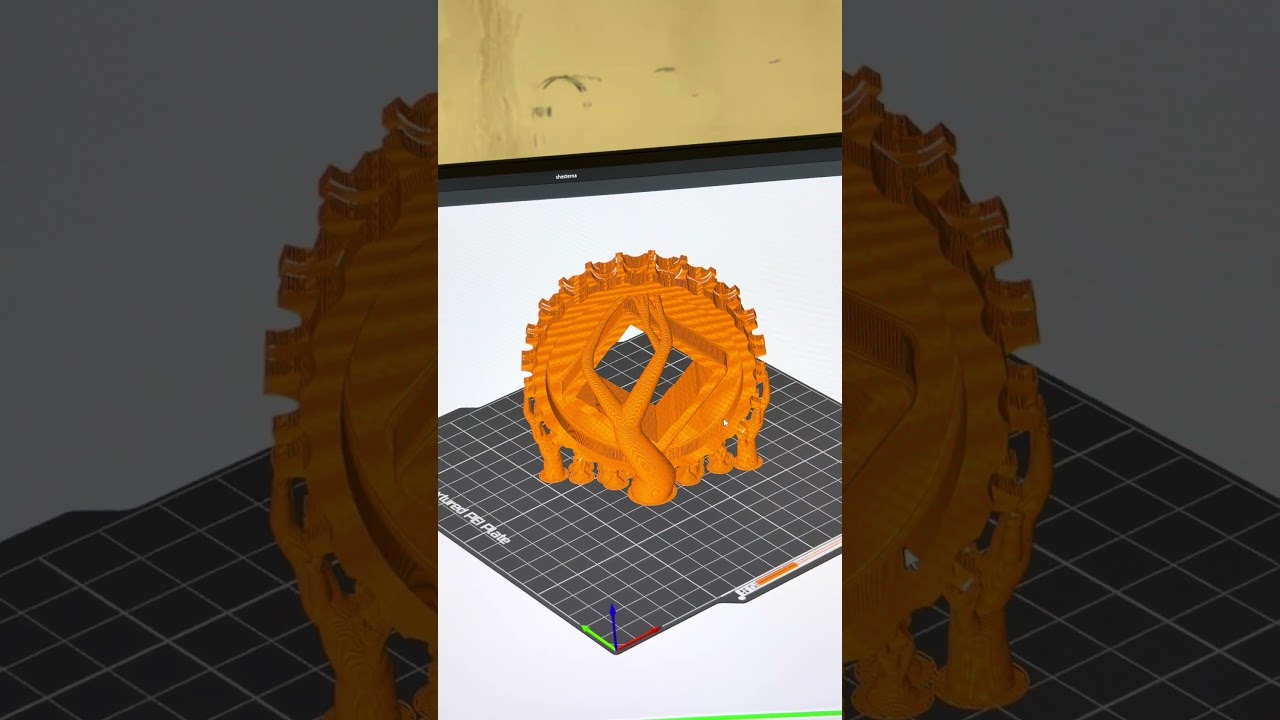 печать шестерни prtg