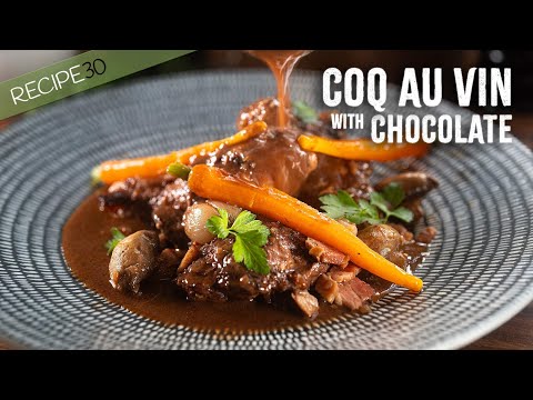 Coq Au Vin with Chocolate The Secret Weapon of Top Chefs