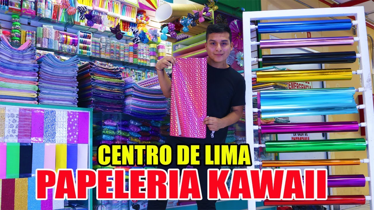 PAPELERIA KAWAII DEL CENTRO DE LIMA