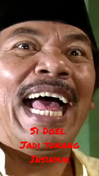 Si Doel agak bingung jawab pertanyaan Babe Sabeni#sidoelanaksekolahan#sidoel#sidoelanakbetawi