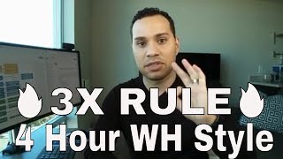 3X RULE - Stop Spinning Your Wheels (4 Hour Workweek Hack) |Aspire 130
