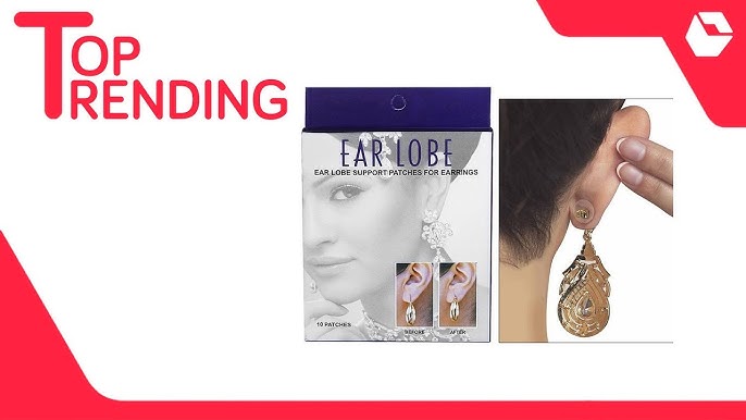 Buy SlickFix Ear Lobe Tape-Invisible Ear Lobe Support Patch (Trial Pack  -18) - Transparent Online