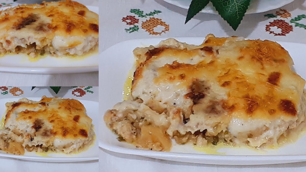 غراتان البسباس و البطاطا سهل و سريع التحضير و البنة رهيبة😋👌👍