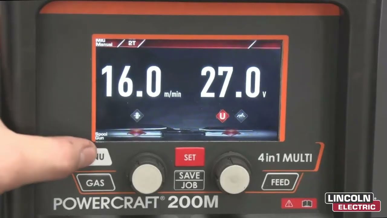 Powercraft 200M MIG Synergic Welding Overview