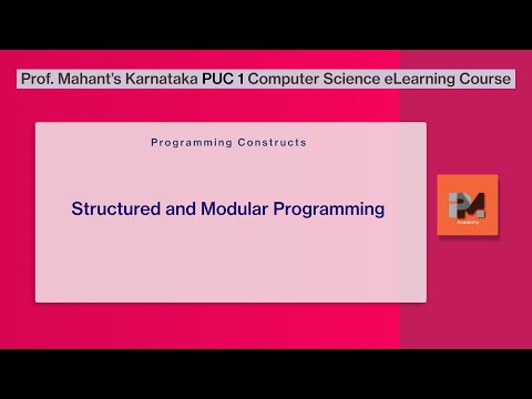 106   Structured and Modular Programming