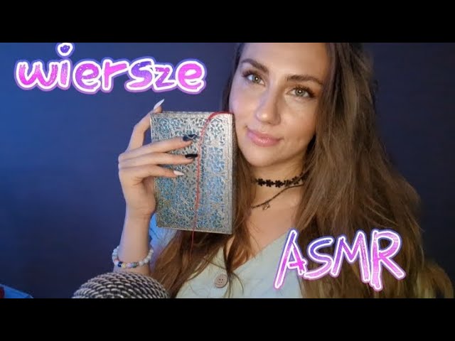 [ASMR] 💤 Szeptam wam moje wiersze o ASMR 👀🫦 (eng/pl whispering, tapping)