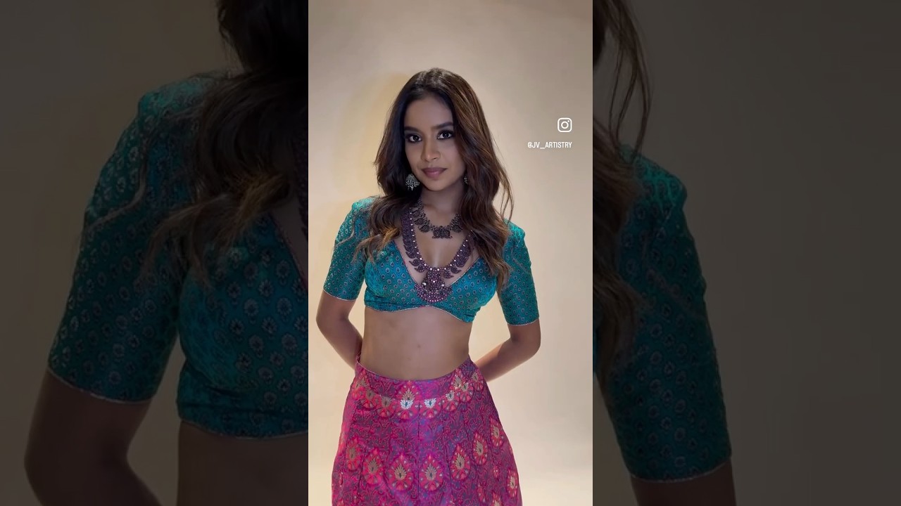 ​Abhyukta Manikandan | Hairstyle by JV Artistry: Wavy Curls | 