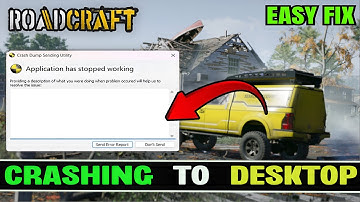 Fix Roadcraft Crashing to Desktop at Startup