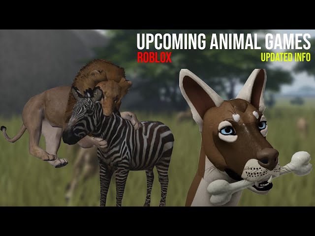 Top 3 Upcoming Roblox Animal Games