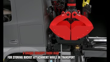 HIAB Bucket Kit for Tipper Trucks - Animation