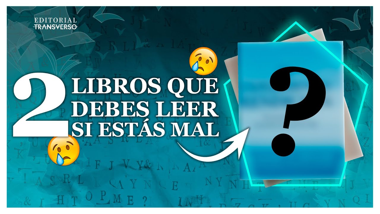 📚 2 LIBROS que debes LEER si lo estás PASANDO MAL 😥