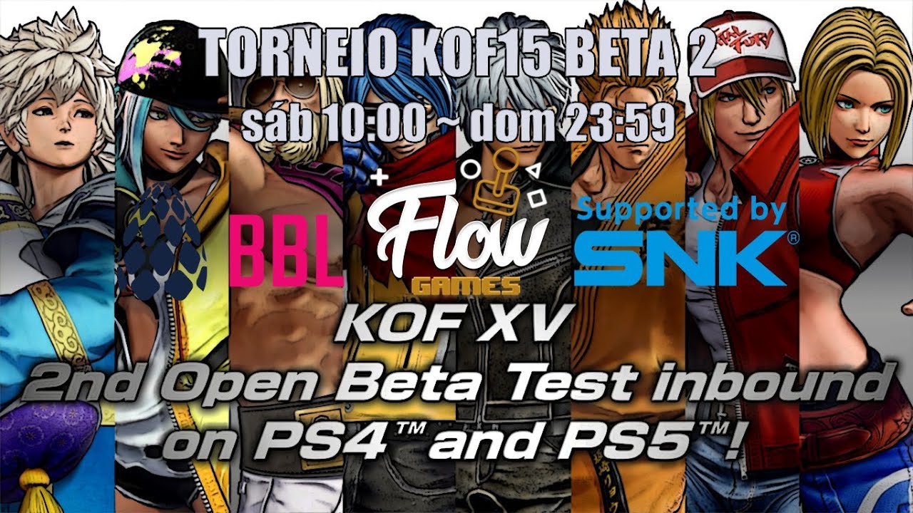 BETA KOFXV FLOW GAMES NA ARENA BBL EM SP