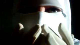 Wearing White Niqab