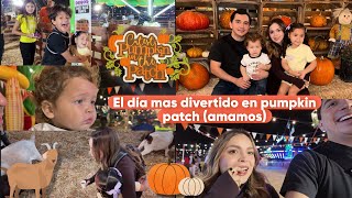 PRIMER VISITA AL PARQUE DE CALABAZAS EN FAMILIA  (ALLENIS QUERIA ADOPTAR LOS PONIS Y CABRAS) 