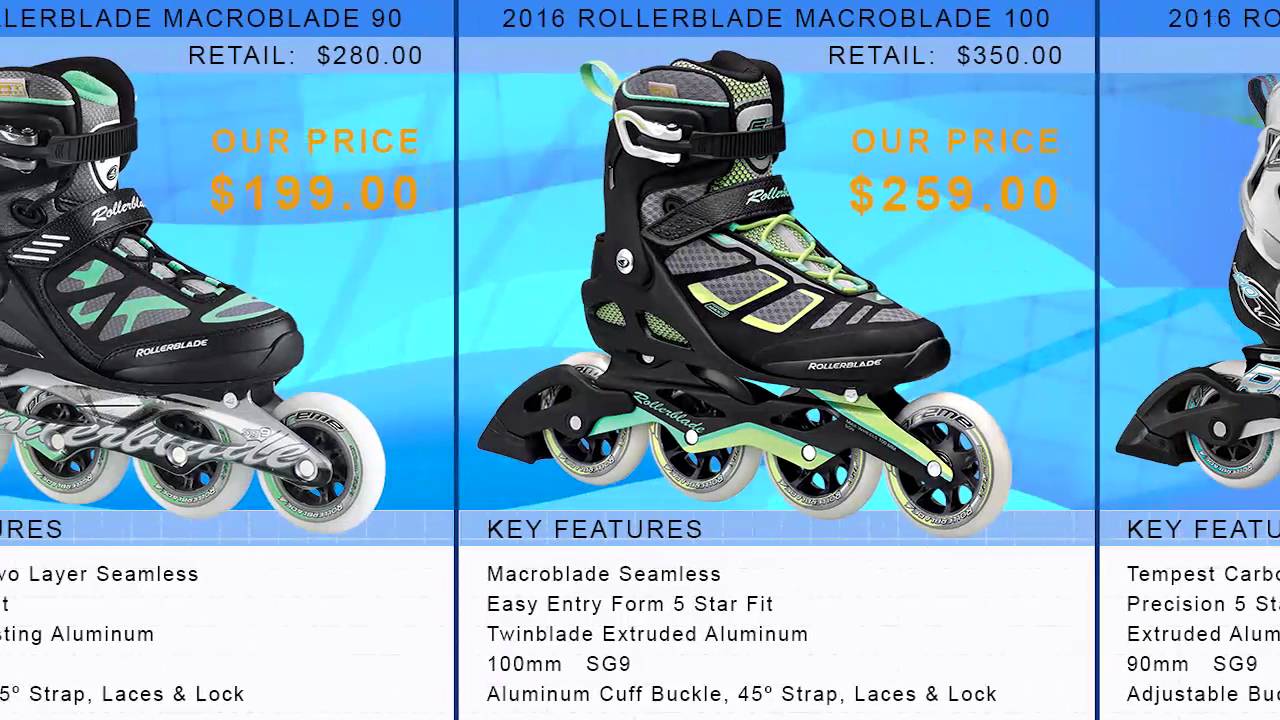 2016 Rollerblade Womens Inline Skate Buying Guide by