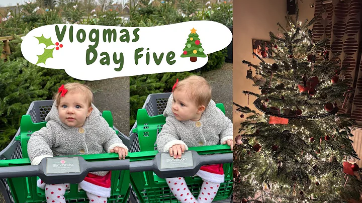 Decorating Our First Ever Family Christmas Tree 🎄-Vlogmas Day 5