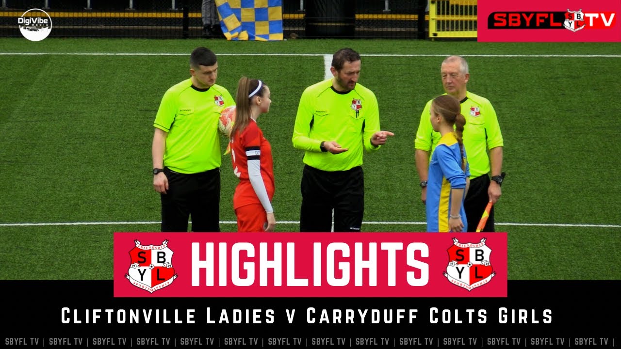 Cliftonville Ladies v Carryduff Colts Girls - Under 16/17 Girls Divisional Cup Final - January 2023
