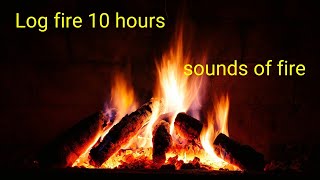?How to relax quickly|Log fire, fireplace sounds for better sleep and relaxation?