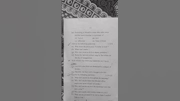 class 10 ।। 1st unit test 2023 ।। English question paper ।। @letsruntolearn  #shorts video