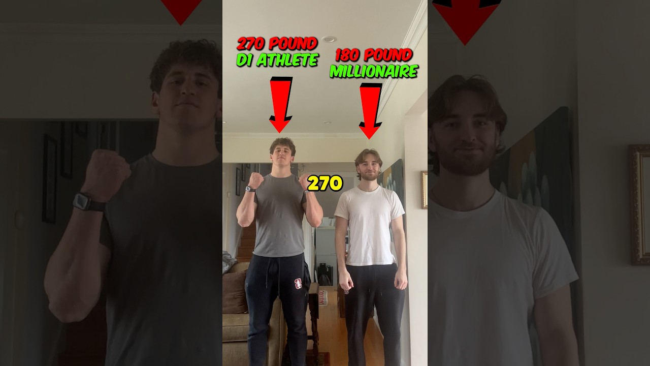 Диета спортсмена D1 против диеты миллионера