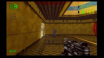 Multiplayer Mode with Bots (Waterlogged) - Red Faction (PS2)