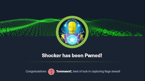HackTheBox | Shocker [ROAD TO OSCP] ita