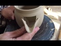 【Japanese traditional crafts】Making porcelain teapot / 【陶芸】片口ティーポットの制作